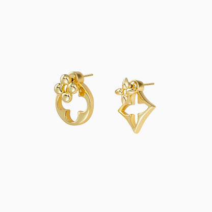 Mismatched Bloom Earrings