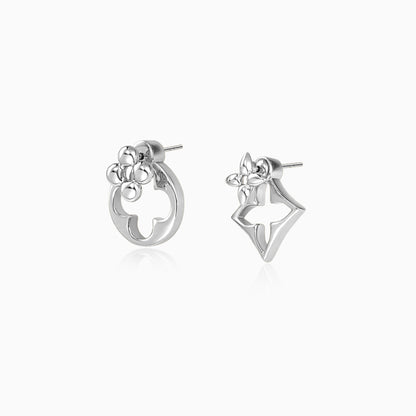 Mismatched Bloom Earrings