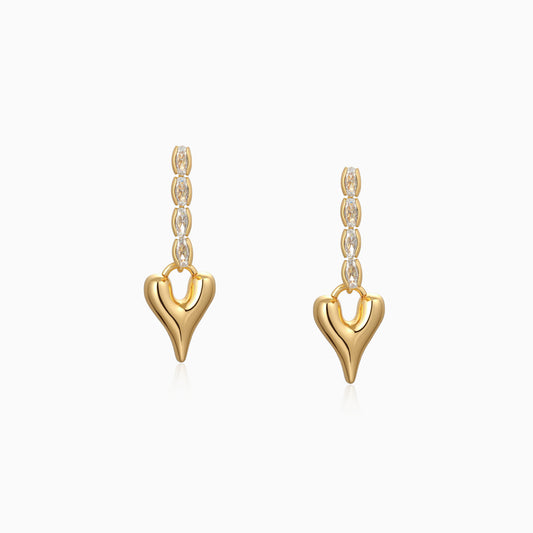 Modern Love Chain Earrings