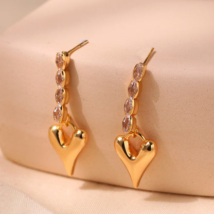 Modern Love Chain Earrings
