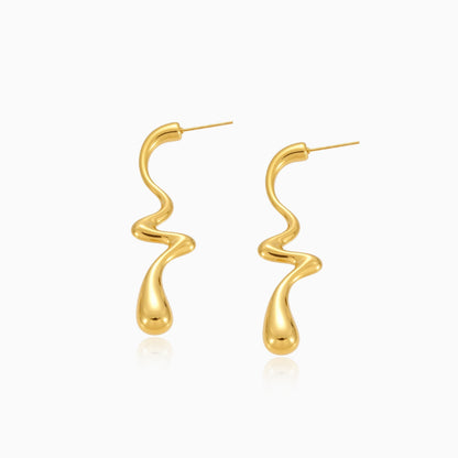Abstract Flow Earrings