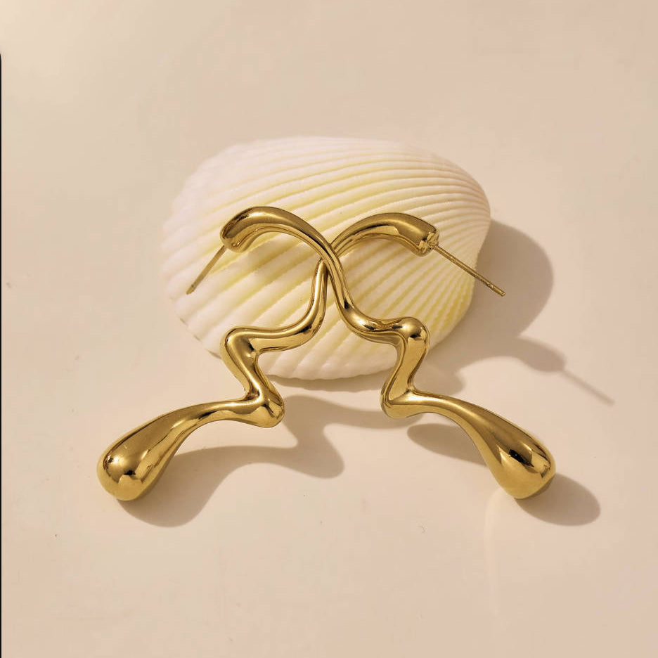 Abstract Flow Earrings