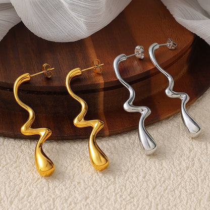 Abstract Flow Earrings