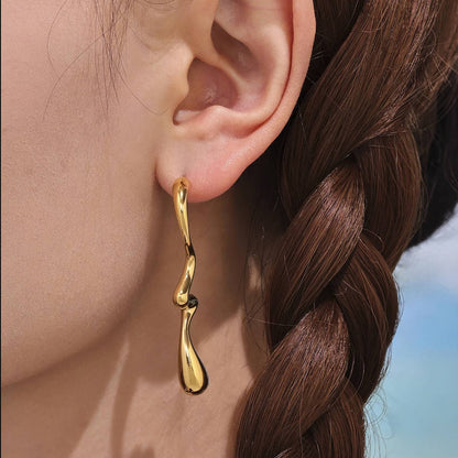 Abstract Flow Earrings