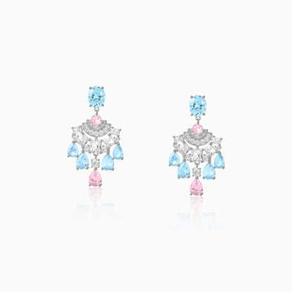 Halo Fan Drop Earrings