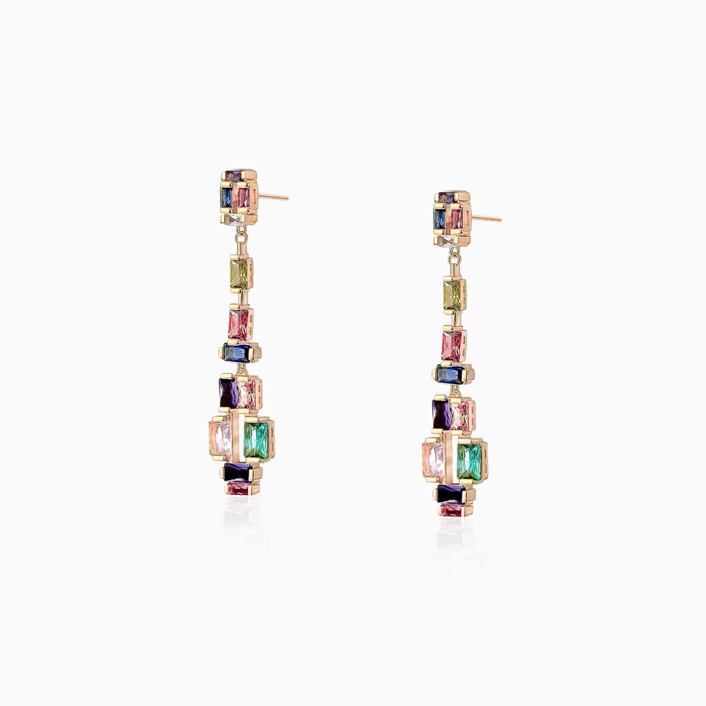 Chroma Steps Bars Earrings