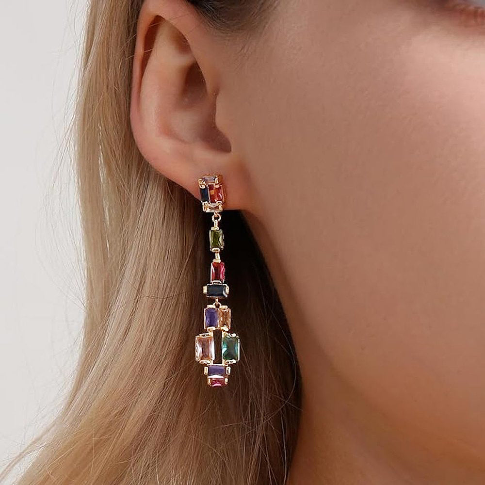 Chroma Steps Bars Earrings