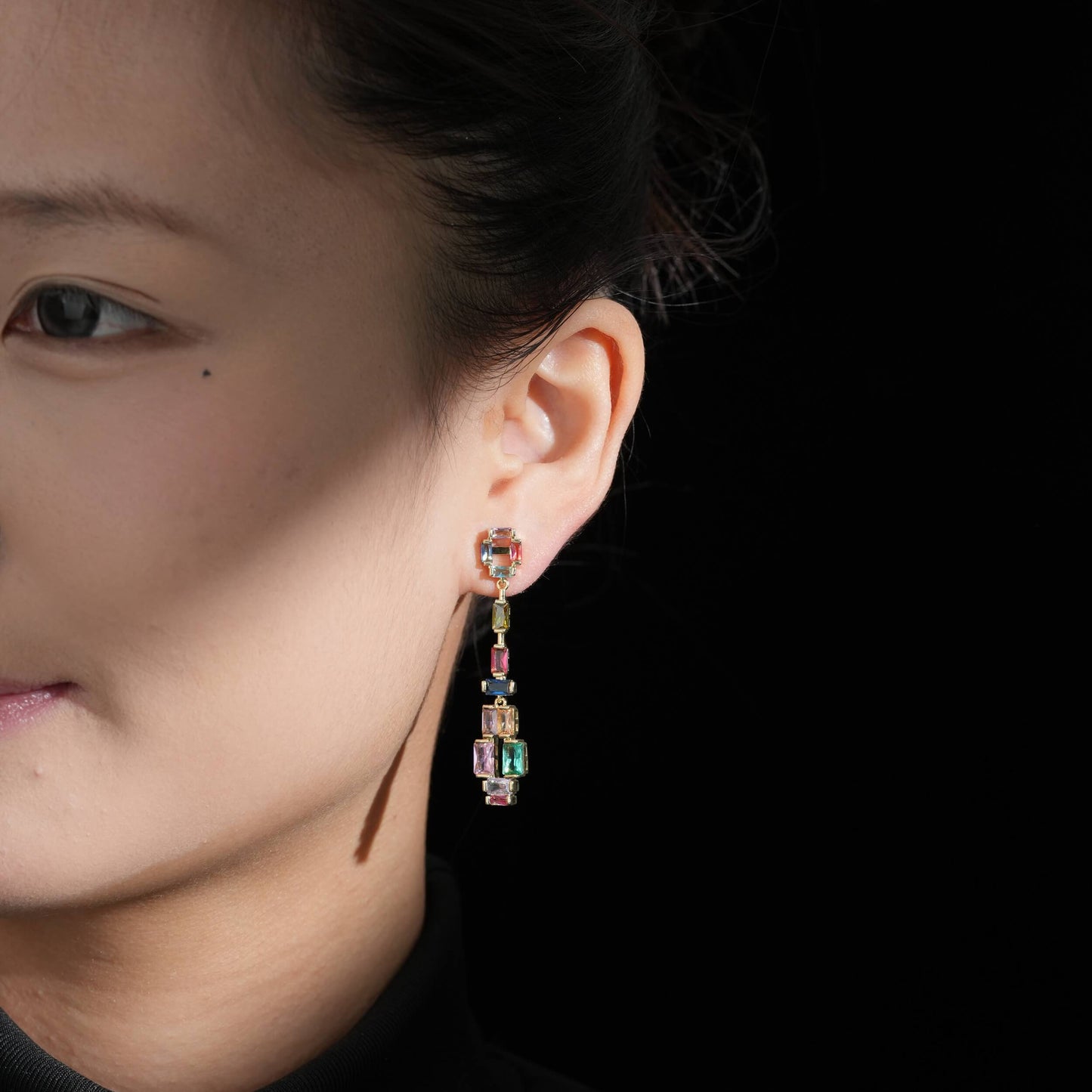 Chroma Steps Bars Earrings