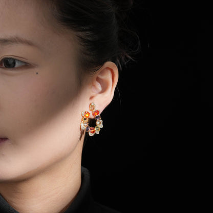 Twilight Chroma C-Hoop Earrings