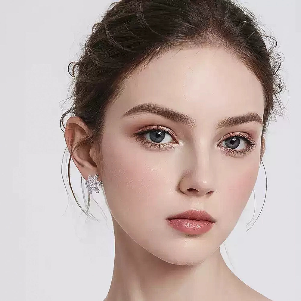 Shining Snow Earrings