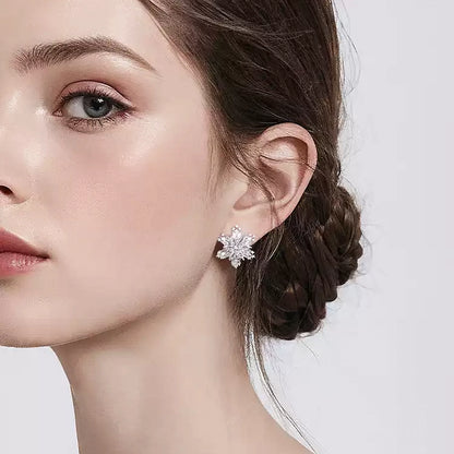 Shining Snow Earrings