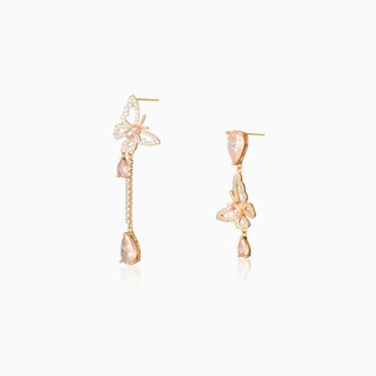 Asymmetry Butterfly Earrings