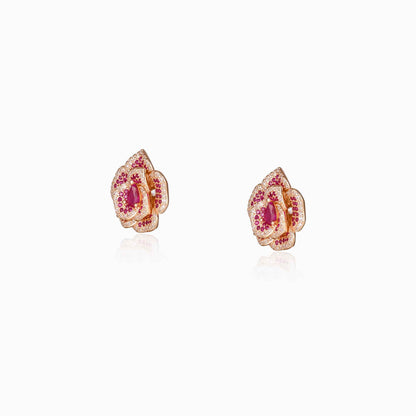 Eternal Bloom Rose Earrings