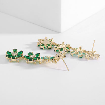 Progressive Garden Chain Earrings