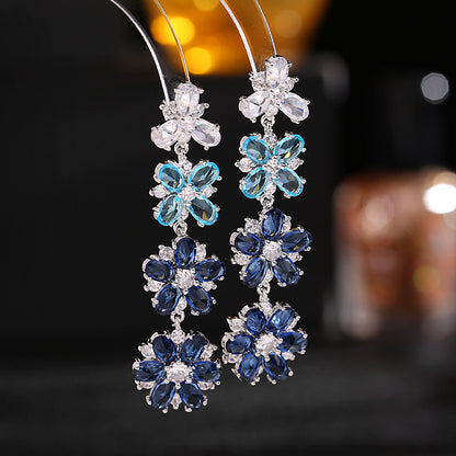 Progressive Garden Chain Earrings