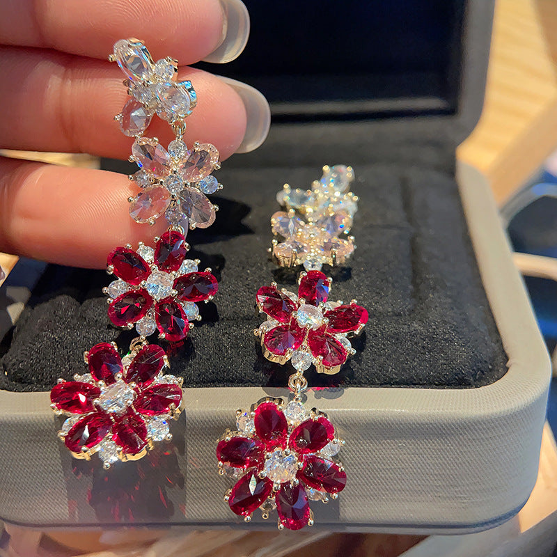 Progressive Garden Chain Earrings