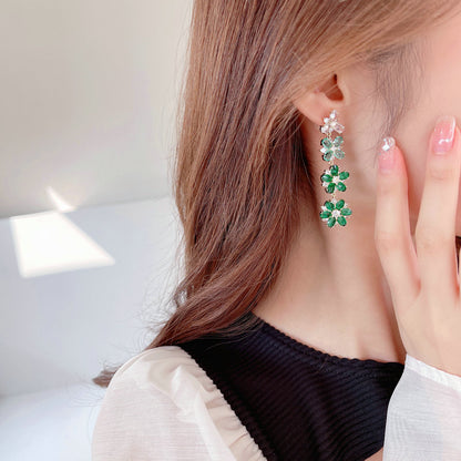 Progressive Garden Chain Earrings