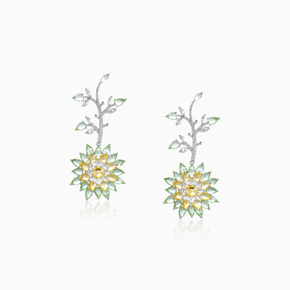 Garden Vine Drop Earrings