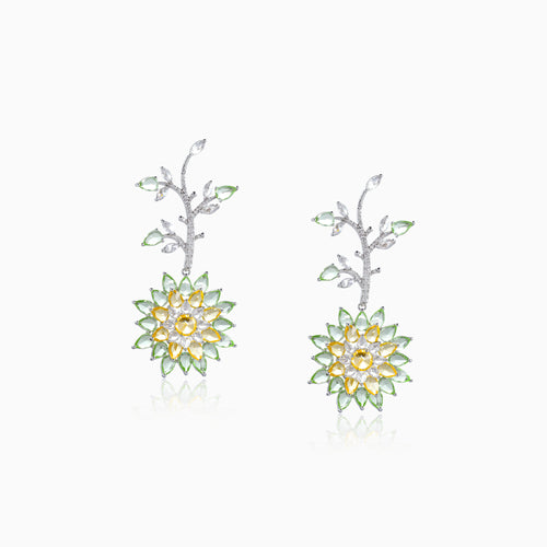 Garden Vine Drop Earrings