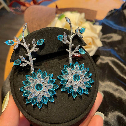 Garden Vine Drop Earrings