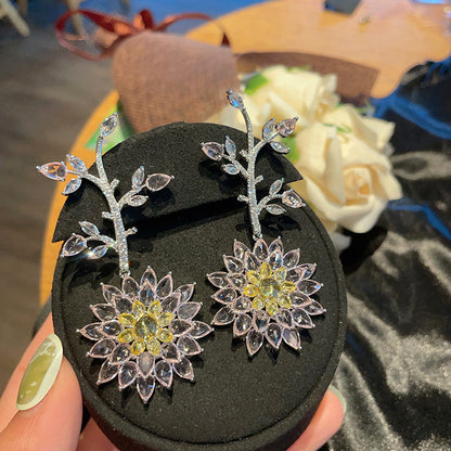 Garden Vine Drop Earrings