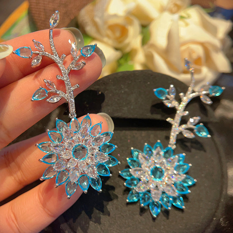 Garden Vine Drop Earrings