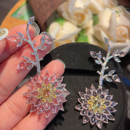 Garden Vine Drop Earrings