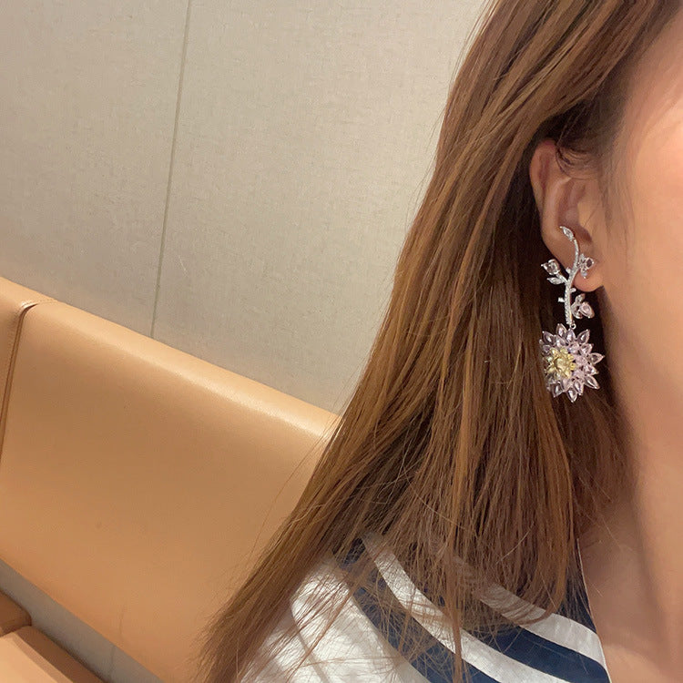 Garden Vine Drop Earrings