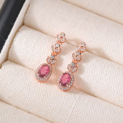 Elegant Leaf Drop Earrings