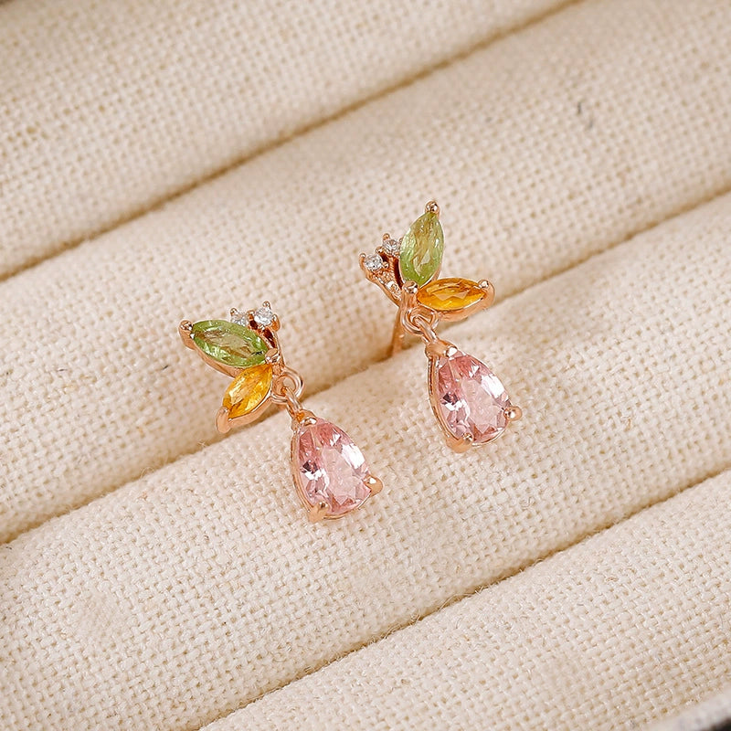 Flutter Lightwing Tourmaline Earrings
