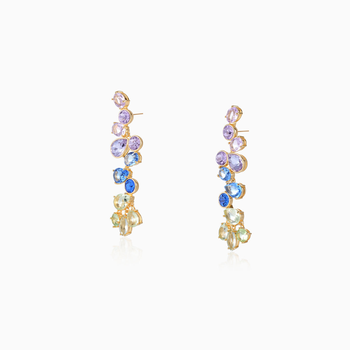Aurora Cascade Drop Earrings