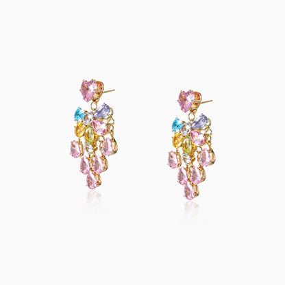 Prism Heart Teardrop Earrings