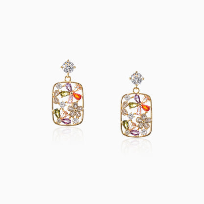 Prism Frame Drop Earrings