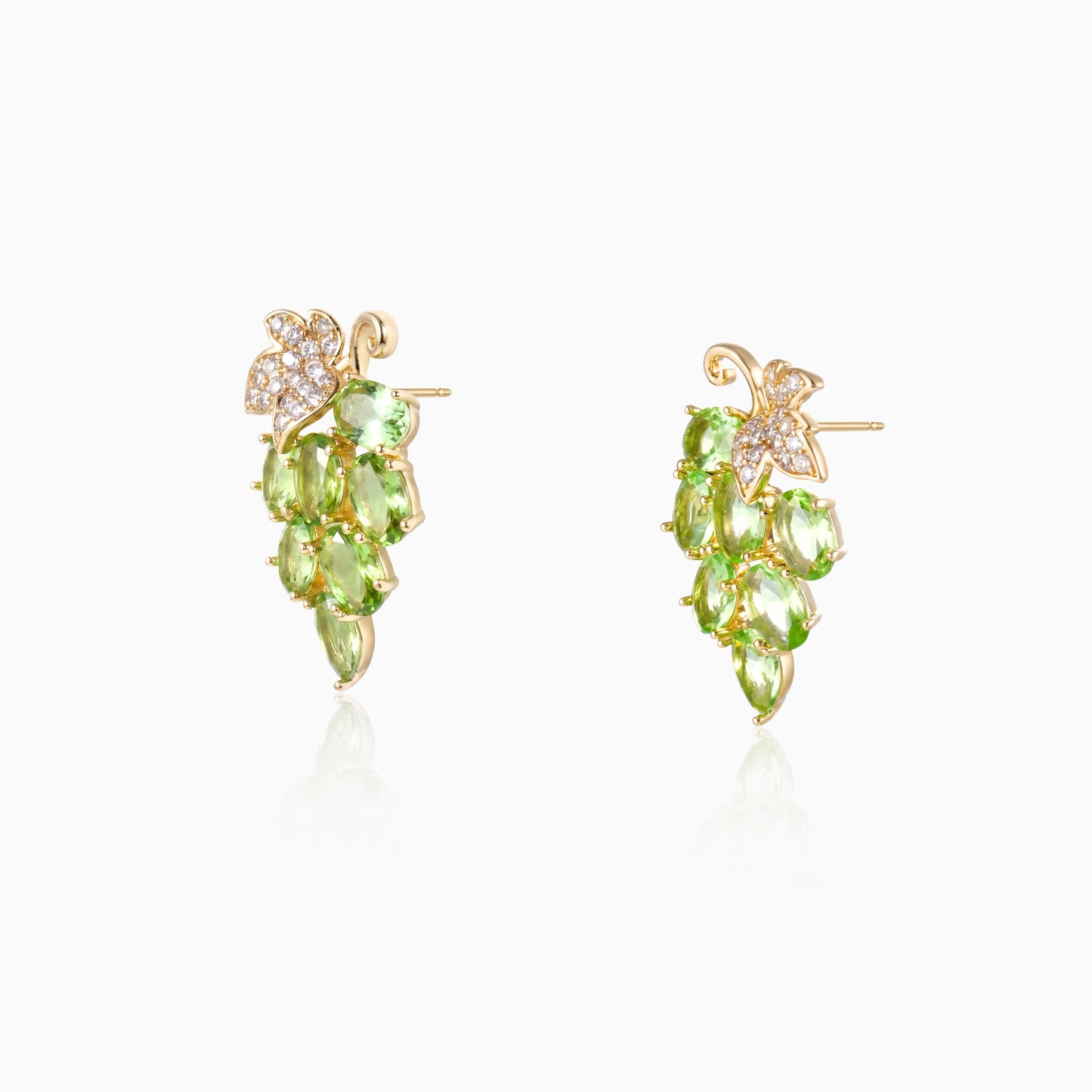Juicy Grape Charm Earrings
