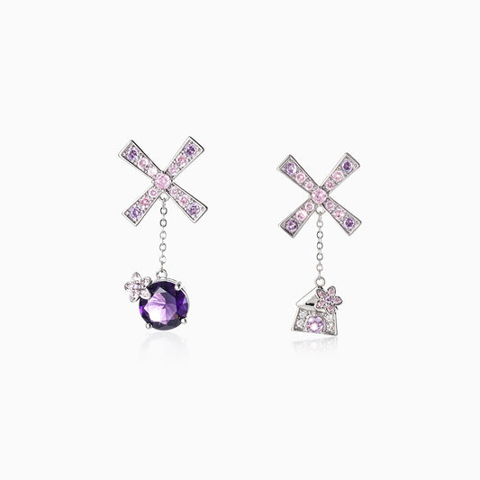 Whimsy Windmill Dangle Earrings