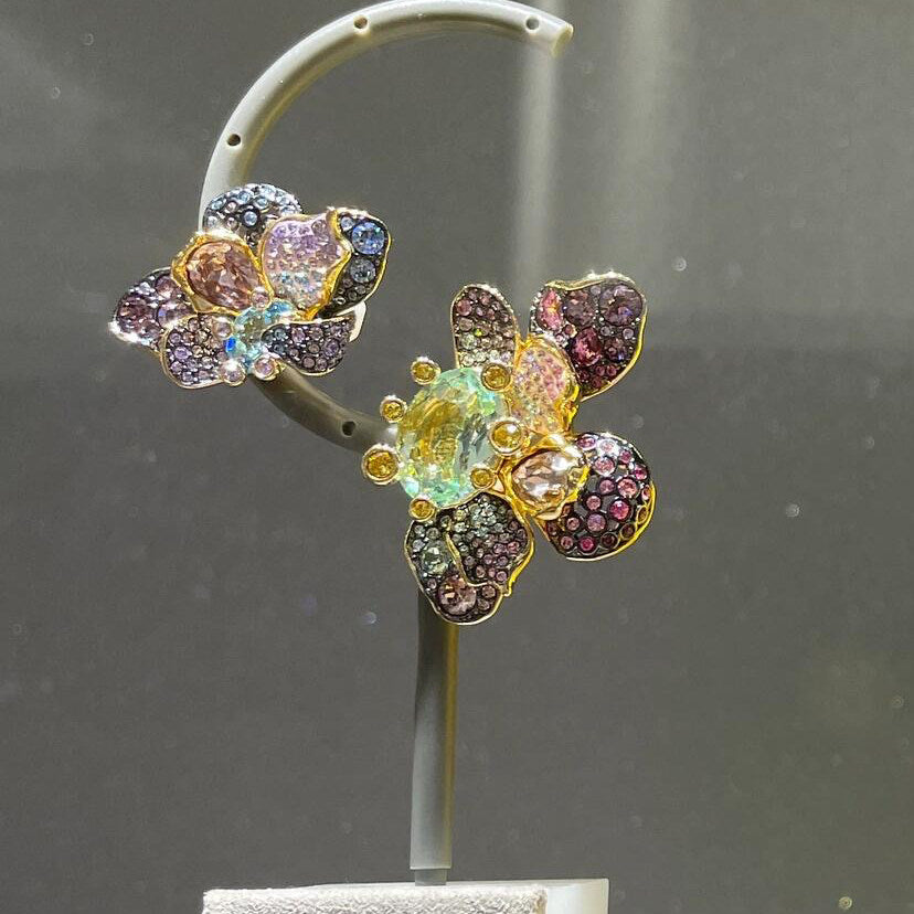 Kaleidoscope Cluster Earrings