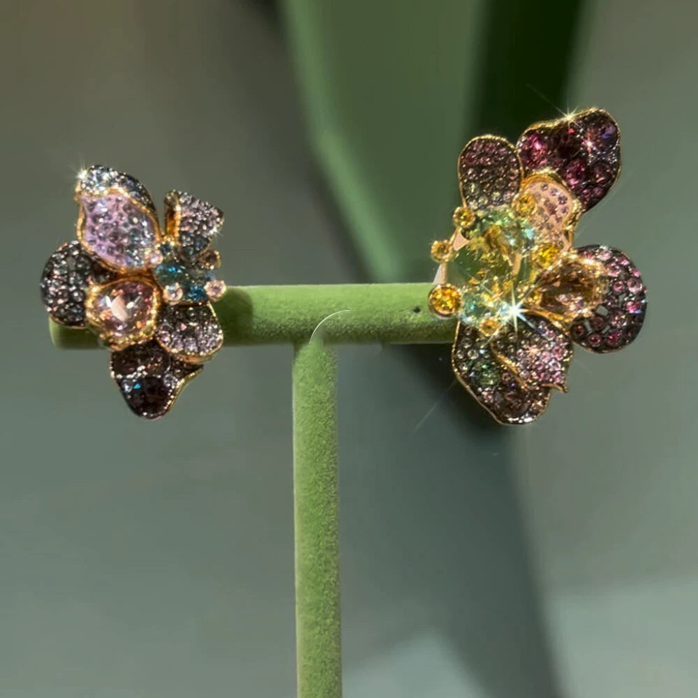 Kaleidoscope Cluster Earrings