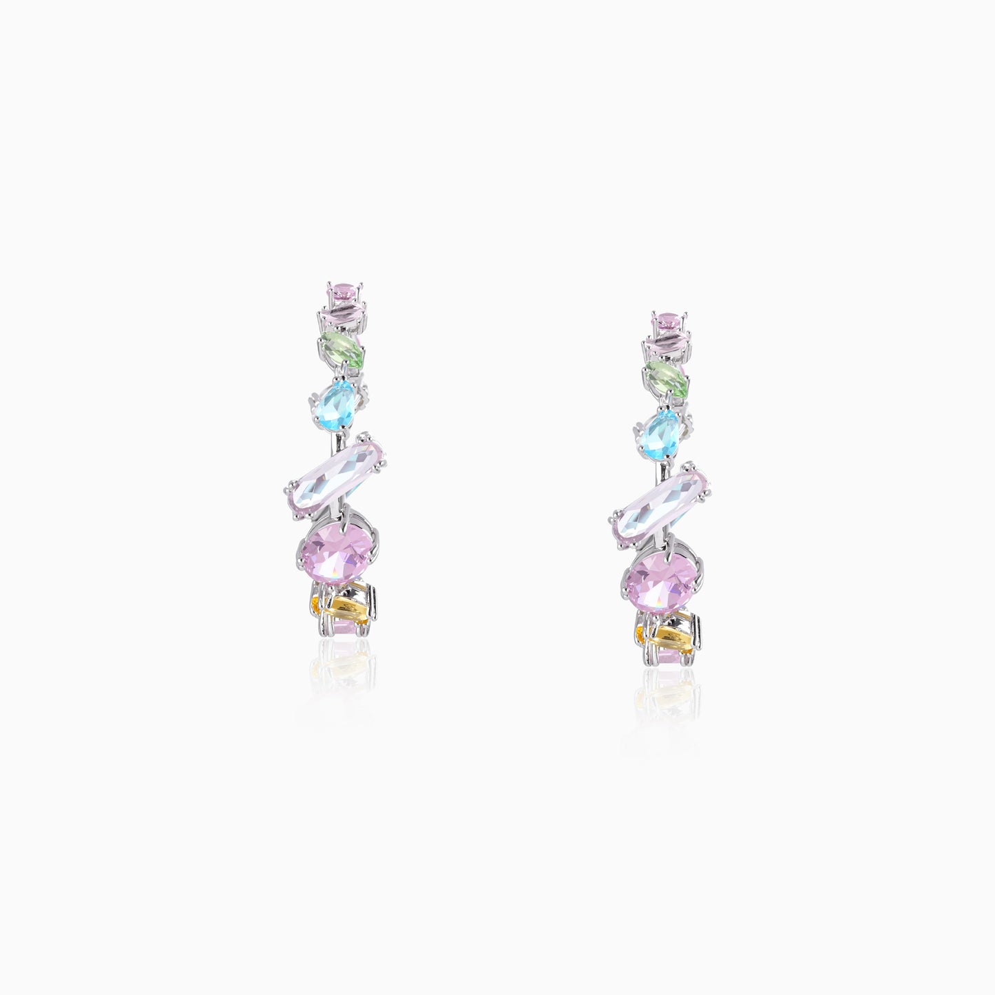 Spectrum C-Hoop Earrings