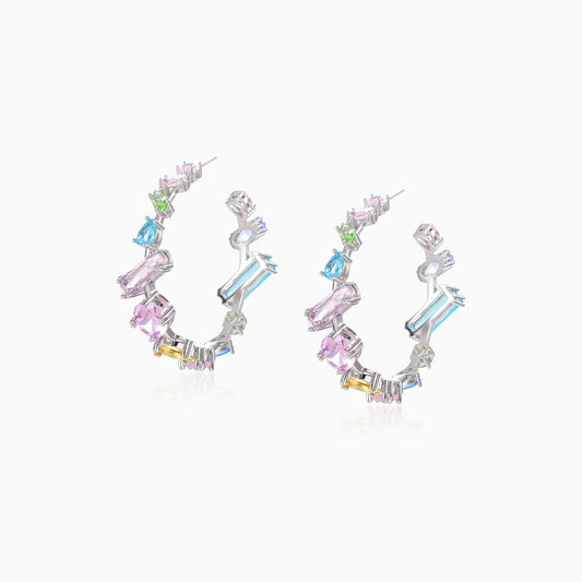 Spectrum C-Hoop Earrings