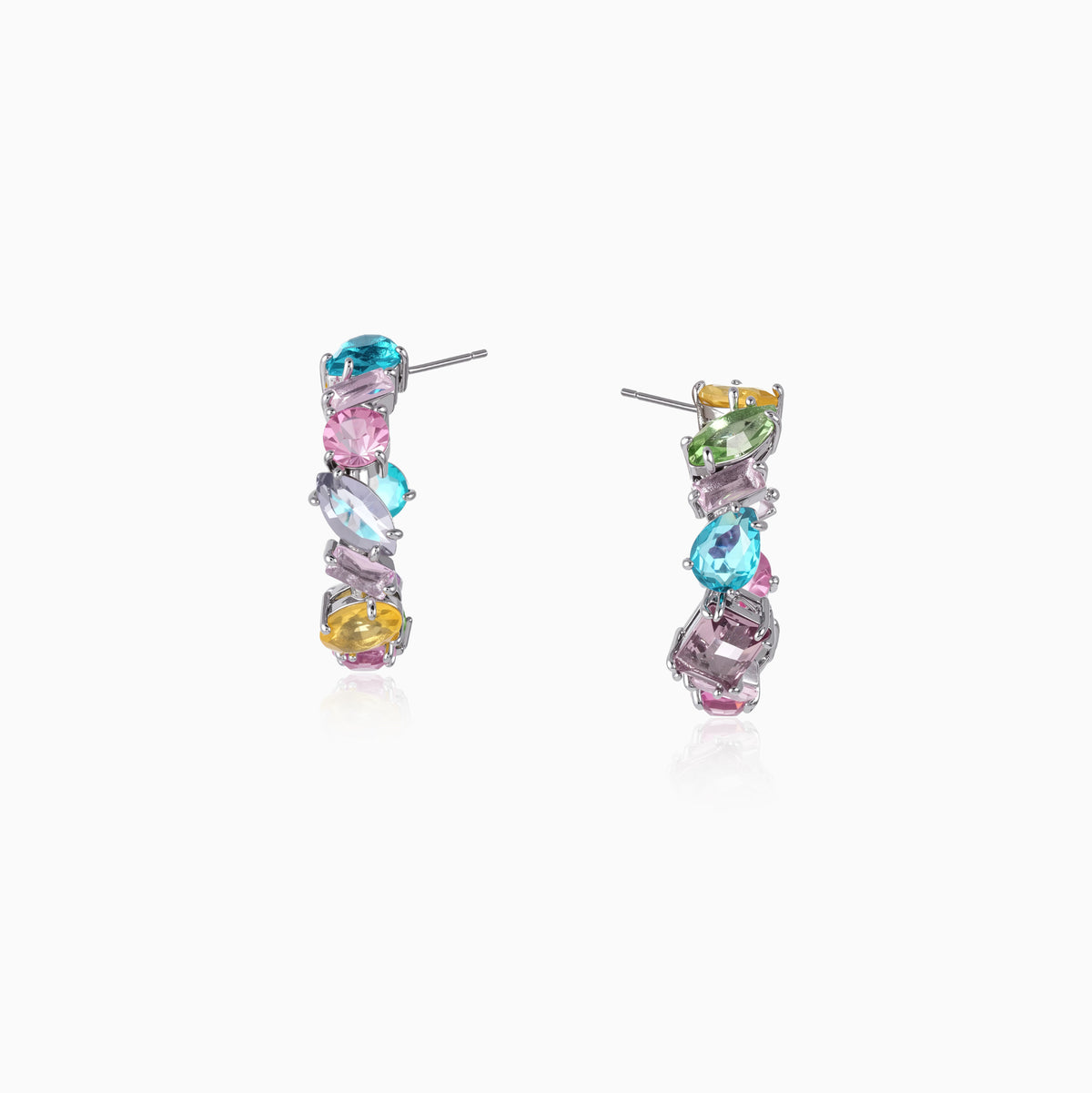 Spectrum Geometric Earrings