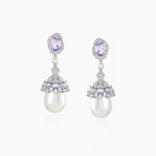 Vintage Pearl Dangle Earrings