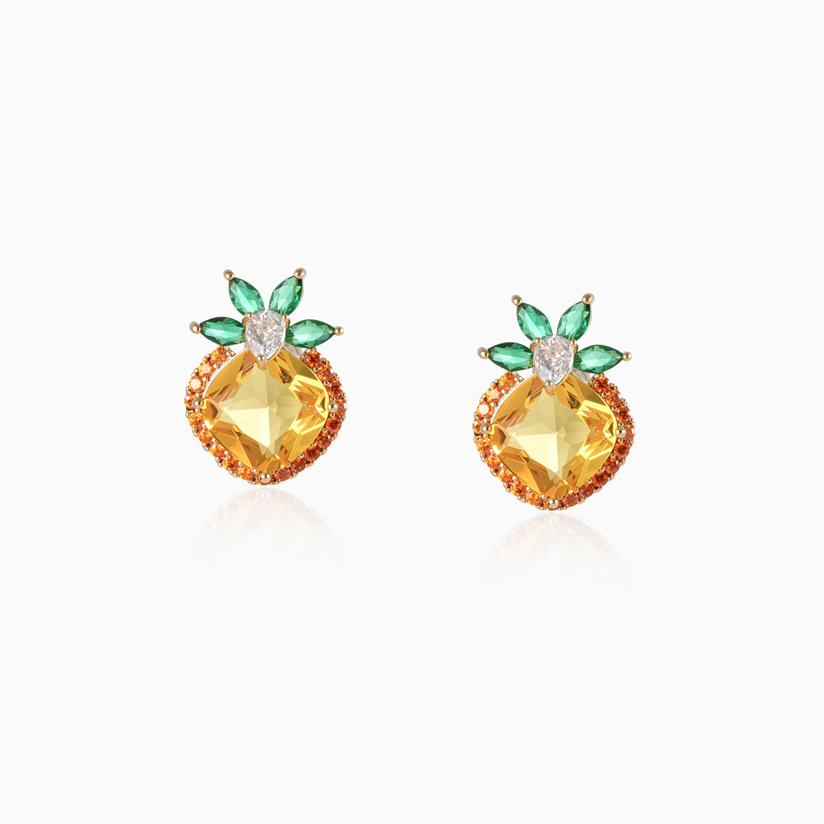 Juicy Citrus Charm Earrings