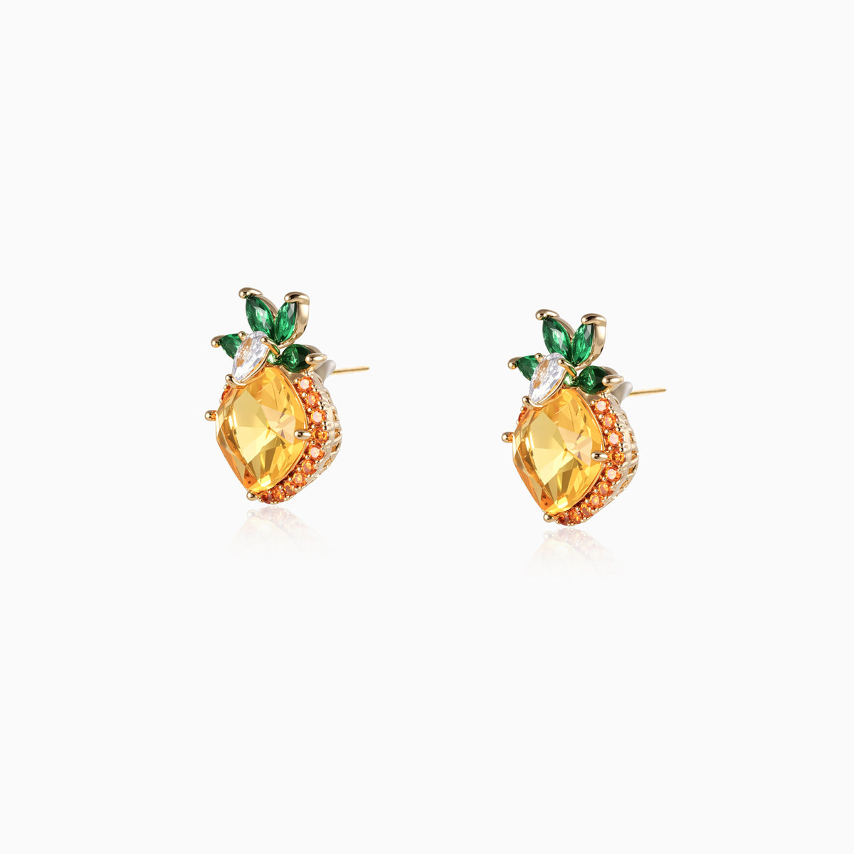 Juicy Citrus Charm Earrings