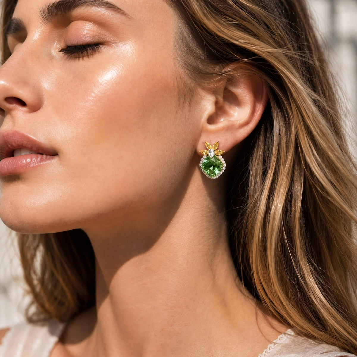 Juicy Citrus Charm Earrings