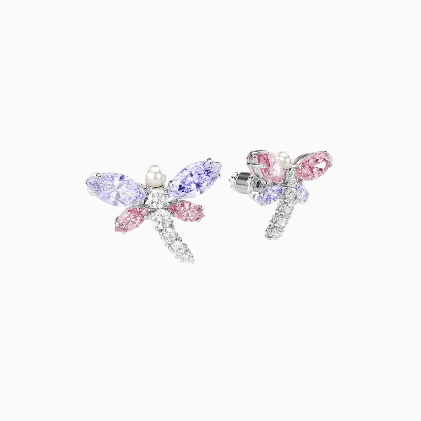 Pastel Dragonfly Stud Earrings