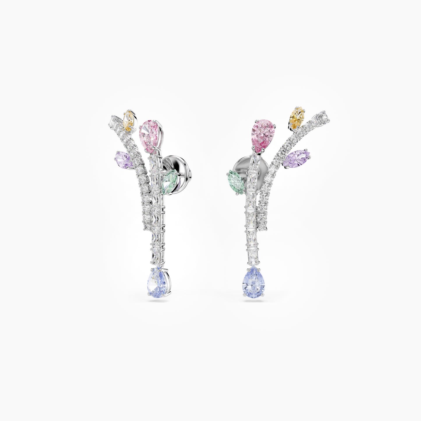 Pastel Vine Lariat Earrings