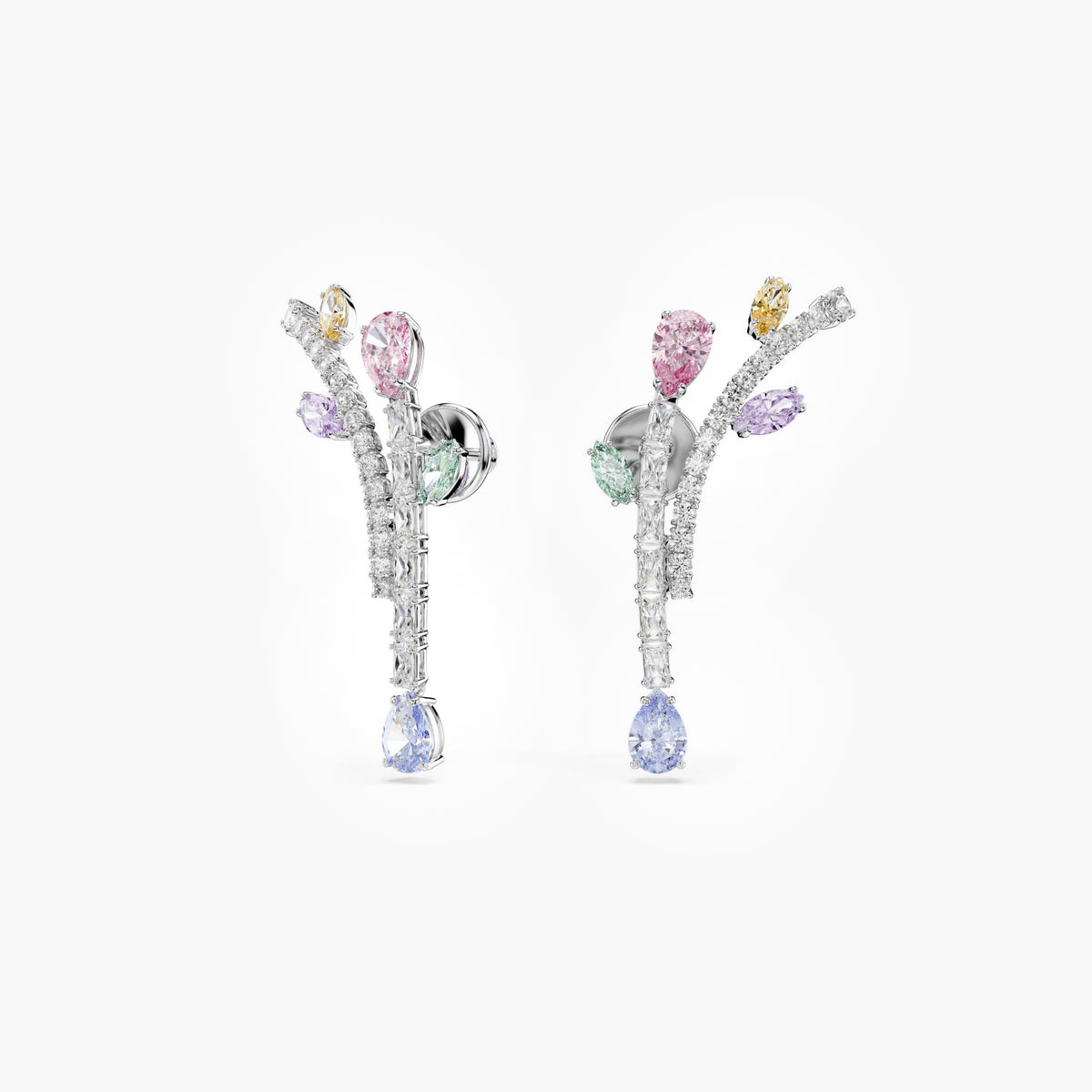 Pastel Vine Lariat Earrings