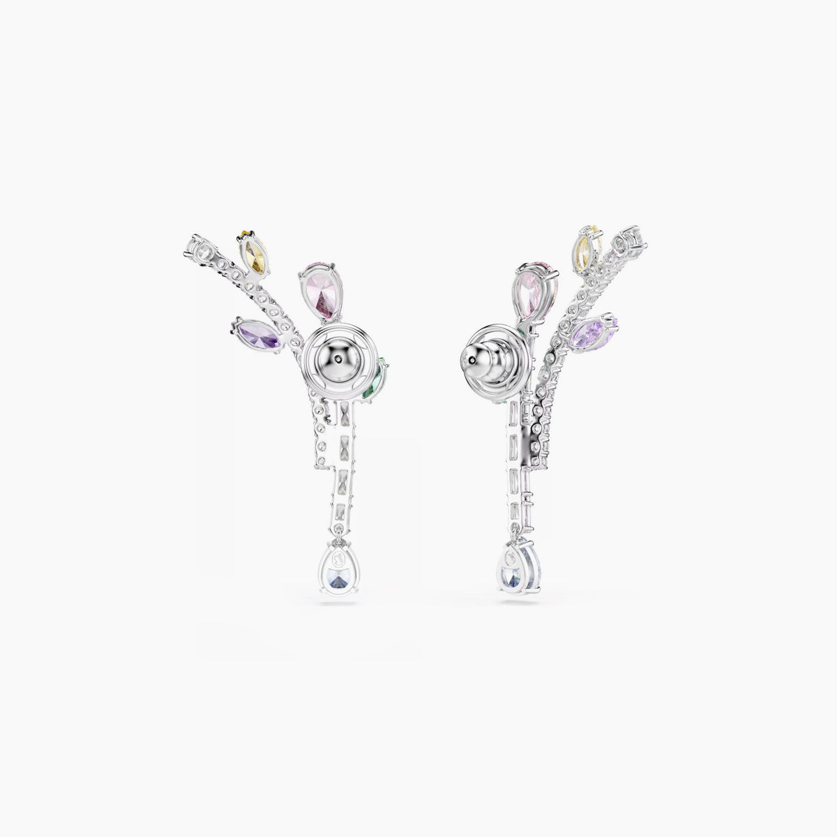 Pastel Vine Lariat Earrings