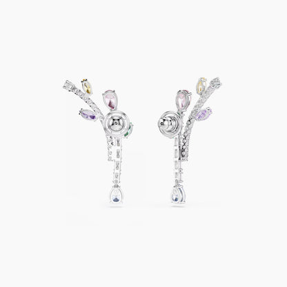 Pastel Vine Lariat Earrings