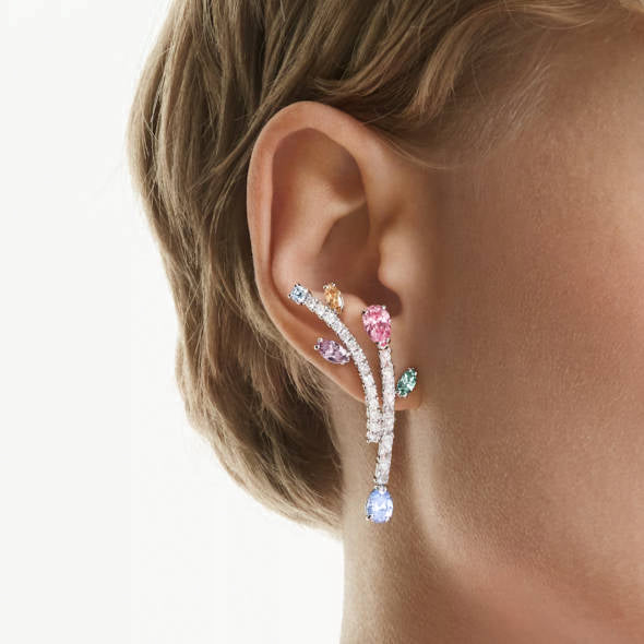 Pastel Vine Lariat Earrings
